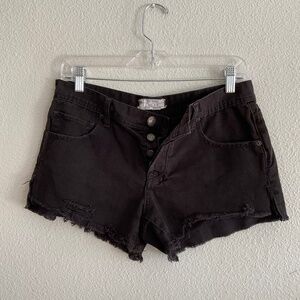 Free People Jean Shorts